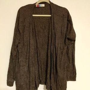 Free People oversized brown lightweight sweater